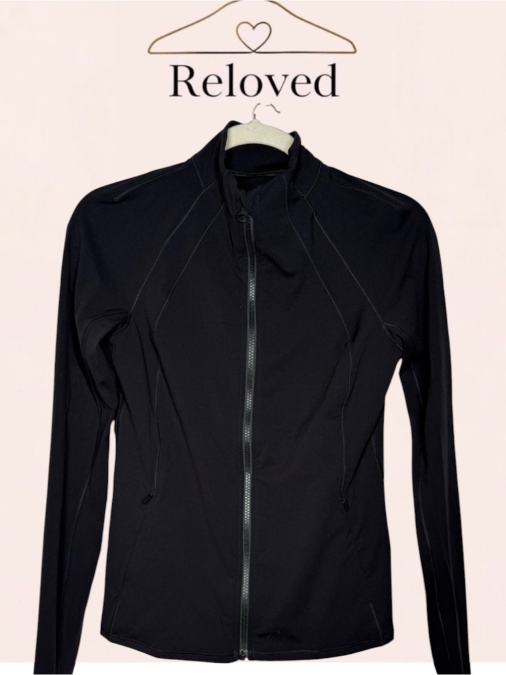 SPANX Black Full-Zip Women's Jacket